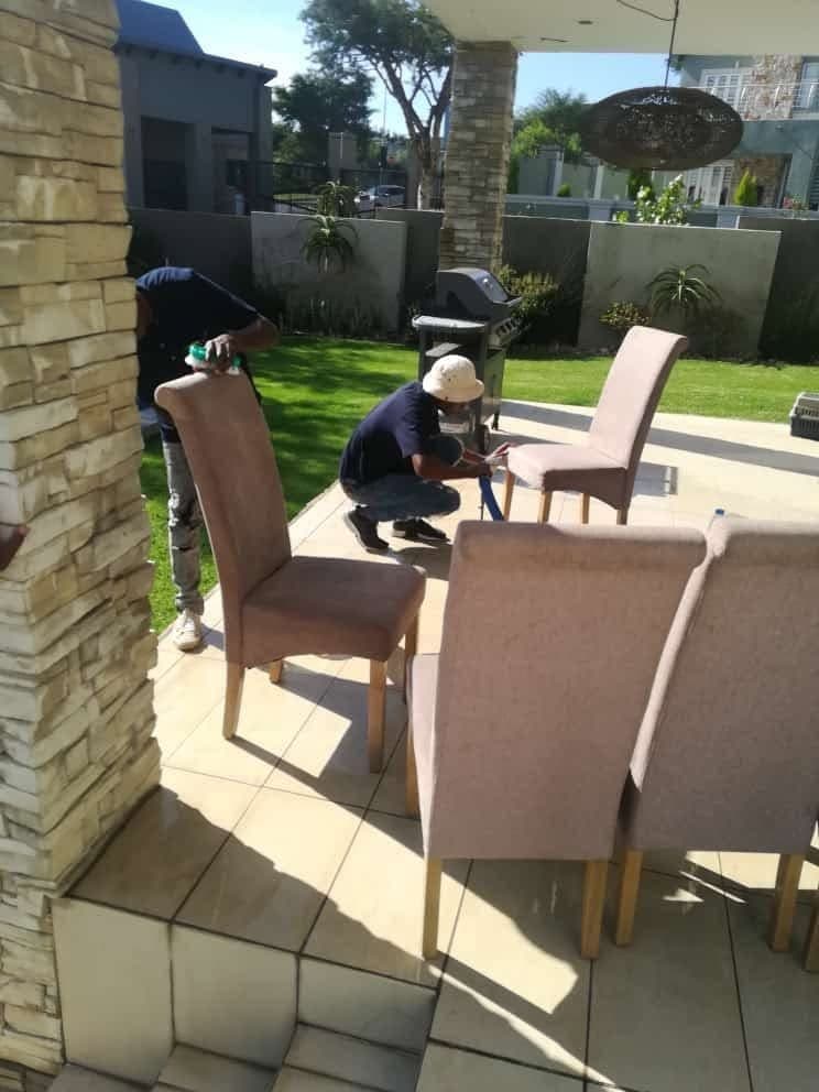 Upholstery cleaning